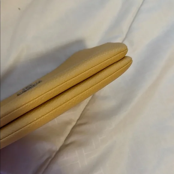 Coach Yellow Wristlet Clutch - Picture 8 of 10